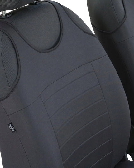 „Pok-Ter“ „TREND LINE PT-1008“ universalūs automobilio priekinių sėdynių užvalkalai, pilki