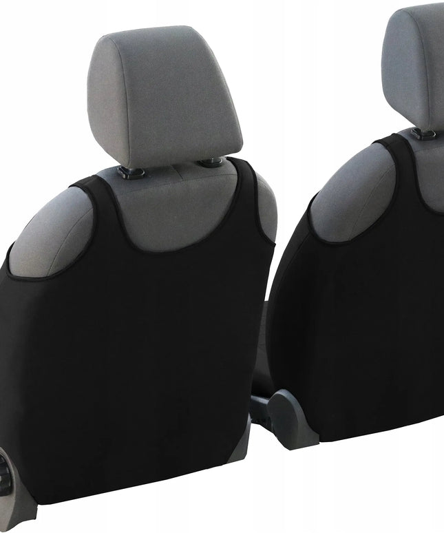 „Pok-Ter TNX8 PT-3“ universalūs juodi automobilinių sėdynių užvalkalai, priekinėms sėdynėms