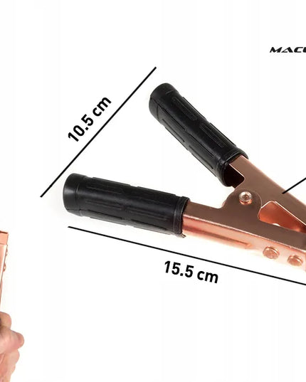 „Maclean MCE37“ užvedimo kabelių gnybtai, 600 A, 2 vnt., variu dengti