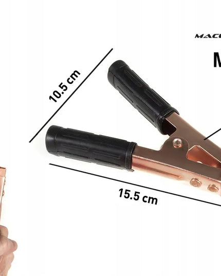 „Maclean MCE37“ užvedimo kabelių gnybtai, 600 A, 2 vnt., variu dengti