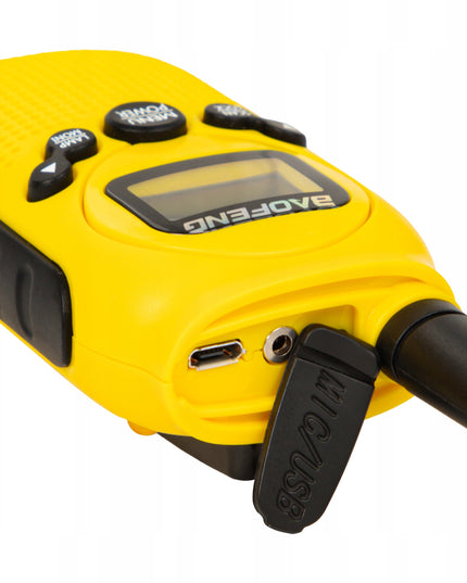 2 vnt. radijo stotelės BAOFENG BF-T6 PMR ilgas veikimo nuotolis vaikams