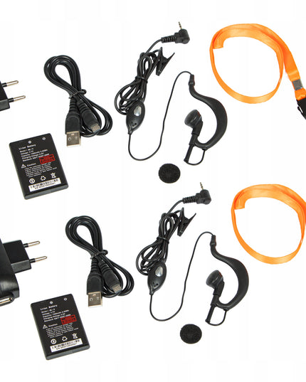 2 vnt. radijo stotelės BAOFENG BF-T6 PMR ilgas veikimo nuotolis vaikams