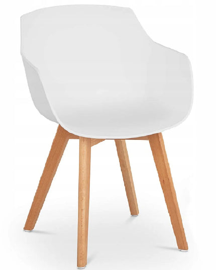Valgomojo kėdės Fromm & Starck, 2 vnt. rinkinys, keliamoji galia 150 kg, baltos