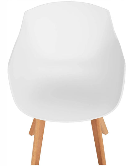 Valgomojo kėdės Fromm & Starck, 2 vnt. rinkinys, keliamoji galia 150 kg, baltos
