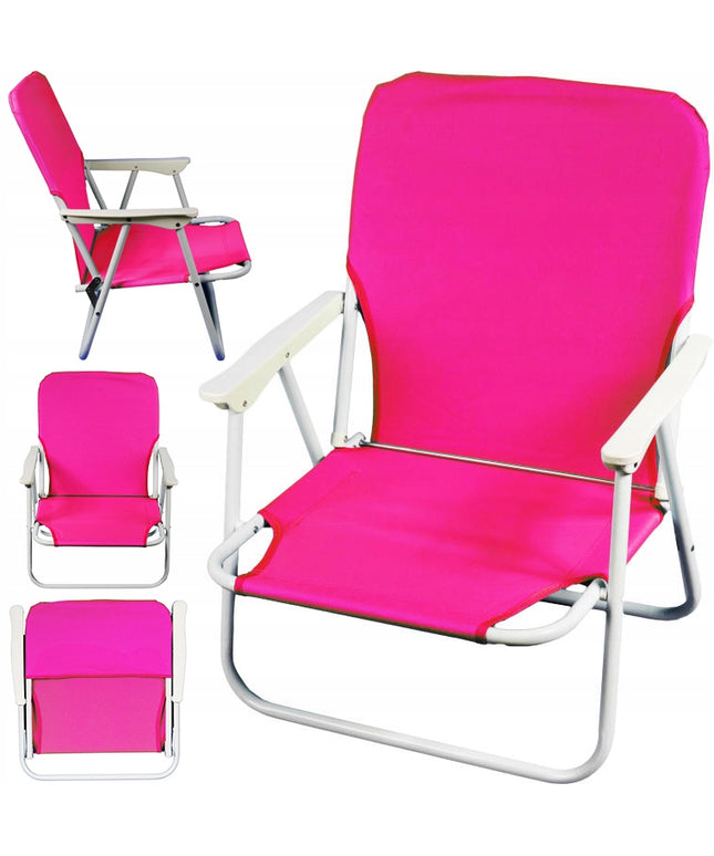 Sulankstoma turistinė kėdė-gultas paplūdimiui, terasai, sodui, žvejybai