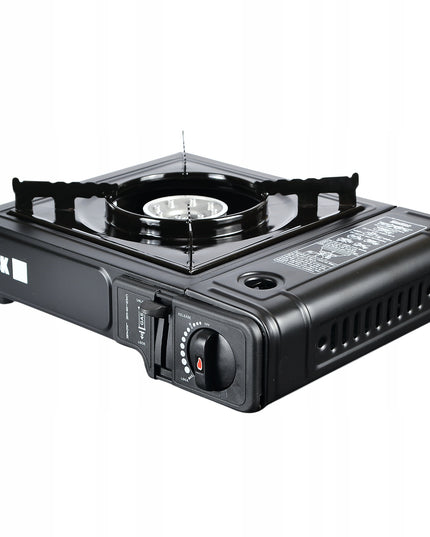 Nešiojama turistinė dujinė viryklė lagamine Box + 4 dujų balionėliai