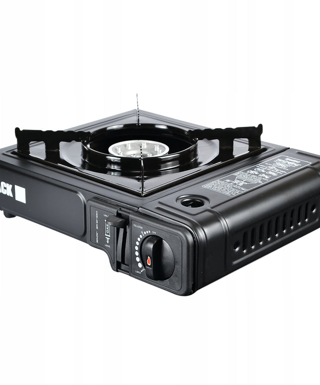 Nešiojama turistinė dujinė viryklė lagamine Box + 4 dujų balionėliai