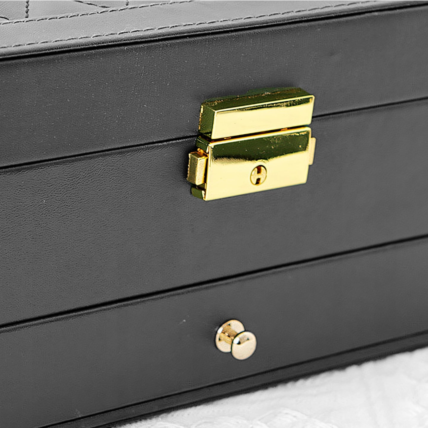 Dėžutė, skrynelė, lagaminėlis – papuošalų ir laikrodžių organizatorius XXL, su rakteliu