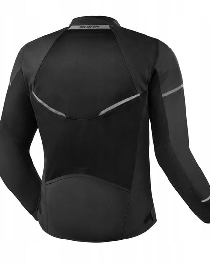 Vyriška vasarinė motociklininko striukė Shima X-MESH 2.0 juoda
