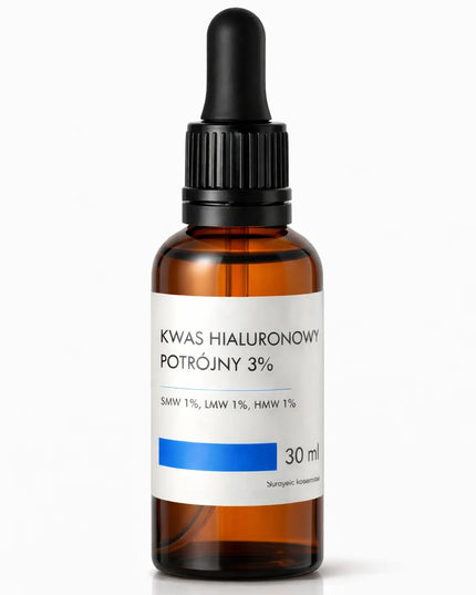 Spa Domowe hialurono rūgštis 3% 30 ml trijų veiksmų serumas