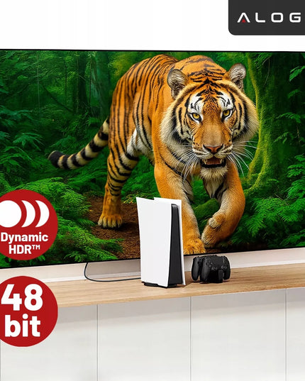 Tvirtas HDMI laidas Alogy Premium HDMI 2.1 8K 4K eARC 2 m