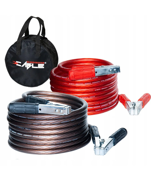 Scandinavian Cable Ultra Flex užvedimo kabeliai, 4 m, 35 mm², su dėklu