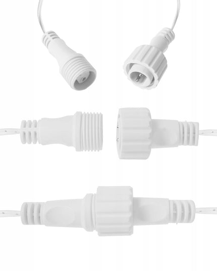 Kalėdinė lauko girlianda, lemputės, 300 LED lempučių, 12M