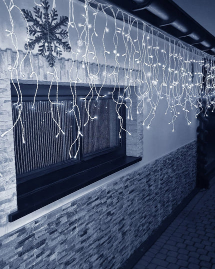 Kalėdinė lauko girlianda, lemputės, 500 LED lempučių, 22.5M