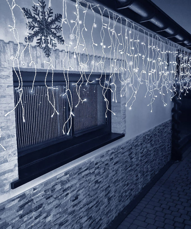 Kalėdinė lauko girlianda, lemputės, 500 LED lempučių, 22.5M