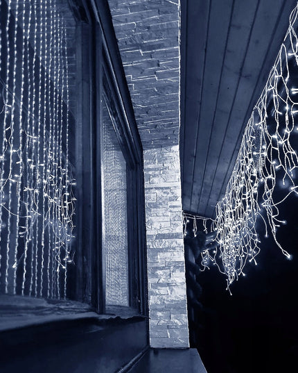 Kalėdinė lauko girlianda, lemputės, 500 LED lempučių, 22.5M