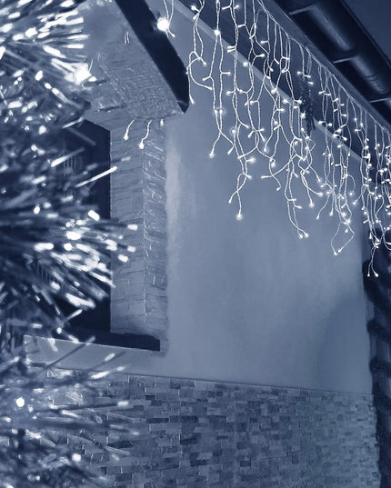 Kalėdinė lauko girlianda, lemputės, 500 LED lempučių, 22.5M