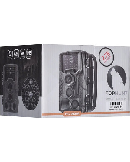 TopHunt HC-800A miško kamera – fotospąstai, Full HD, 42 IR diodai, 16 Mpx