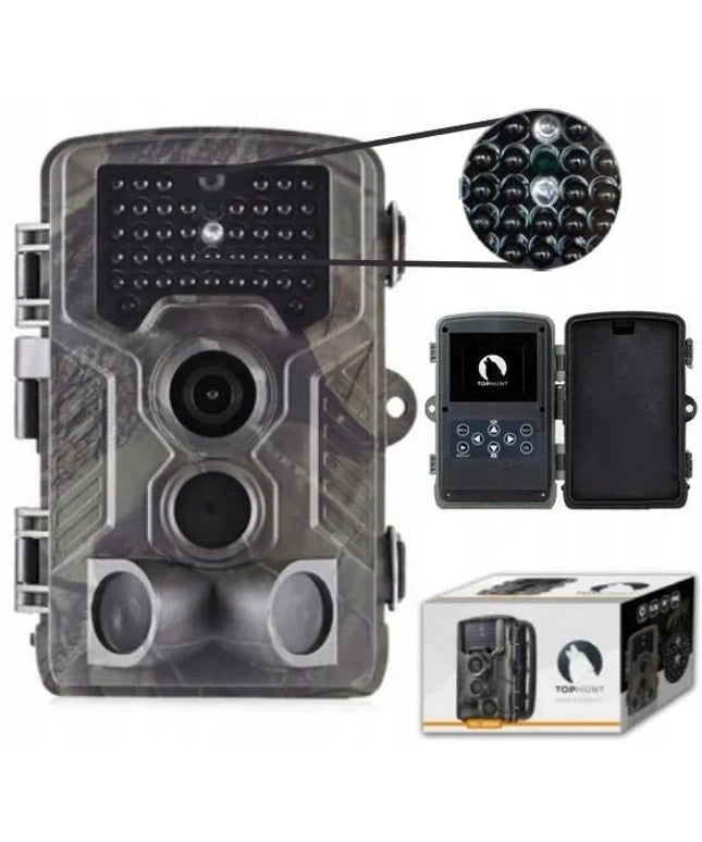TopHunt HC-800A miško kamera – fotospąstai, Full HD, 42 IR diodai, 16 Mpx