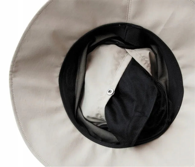 Travel Safe UV Mosquito Sunhat skrybėlė, ruda, 61 dydis