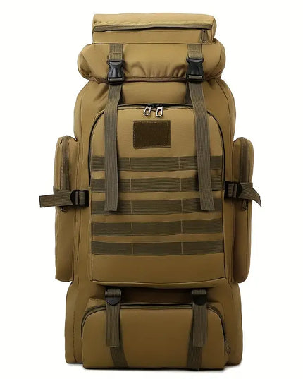 Kareiviška, Kamufliažinė, Kelioninė Kuprinė, 80 Litrų Talpos