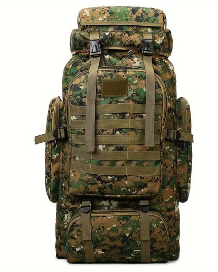 Kareiviška, Kamufliažinė, Kelioninė Kuprinė, 80 Litrų Talpos