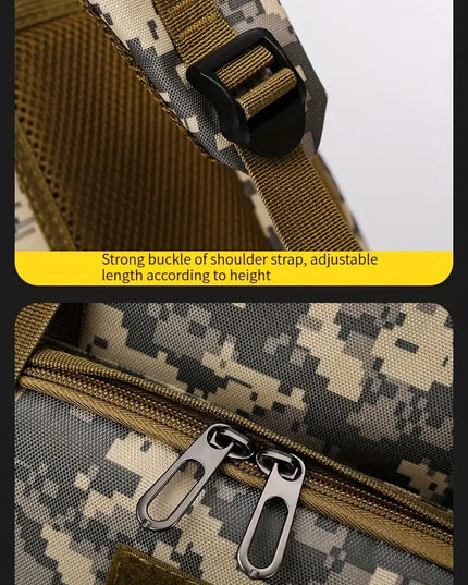 Kareiviška, Kamufliažinė, Kelioninė Kuprinė, 80 Litrų Talpos