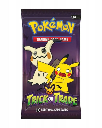 Pokémon TCG kortelės: 2023 m. Helovino „Trick or Trade BOOster“ pakelis (1 pakelis)