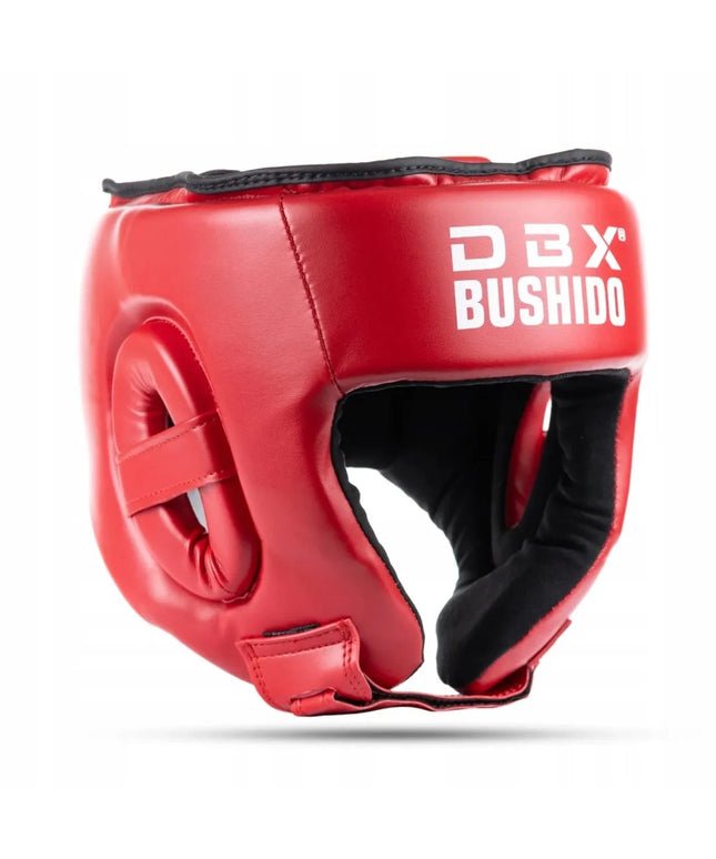 DBX Bushido turnyrinis bokso šalmas ARH-2190-RED – raudonas