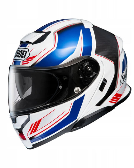 Motociklininko šalmas SHOEI NEOTEC III Grasp TC-10 Blue/White