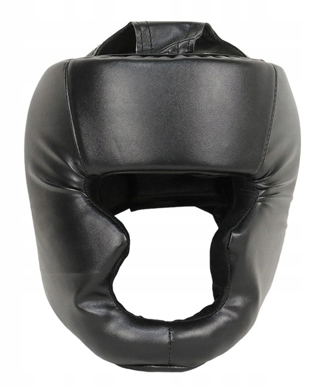 Unisex bokso šalmas veido apsauga sparingams 50-58 cm juodas