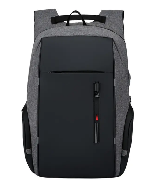 Verslo klasės stilinga vandeniui atspari kuprinė su kompiuterio skyriumi ir pakrovėjo anga