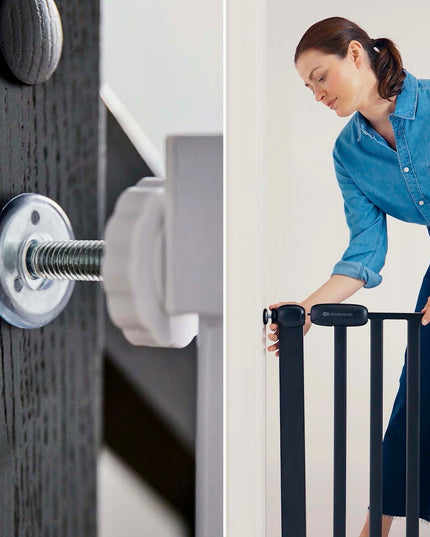 Kinderkraft Apsauginė tvorelė durims LOCK&GO Balta