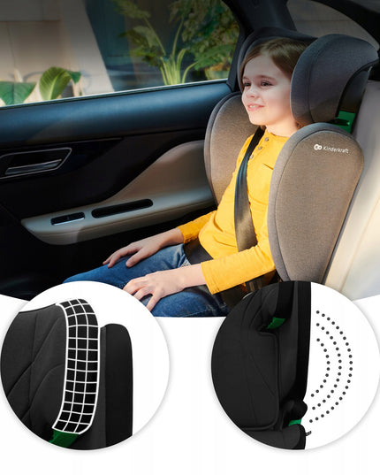 Kinderkraft Automobilinė kėdutė 100-150cm 15-36 kg ISOFIX JUNIOR FIX i-Size