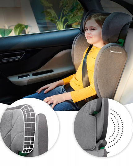 Kinderkraft Automobilinė kėdutė 100-150cm 15-36 kg ISOFIX JUNIOR FIX i-Size