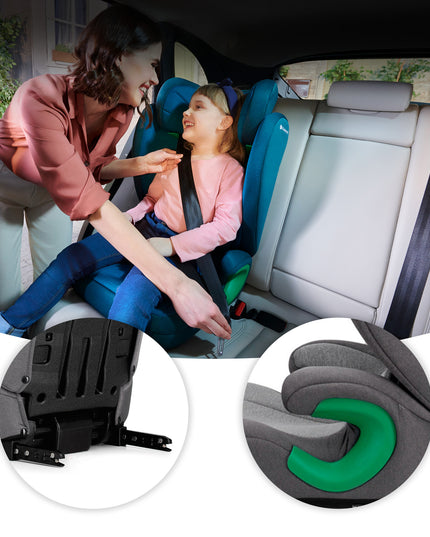 Kinderkraft Automobilinė kėdutė 100-150cm 15-36 kg ISOFIX JUNIOR FIX i-Size