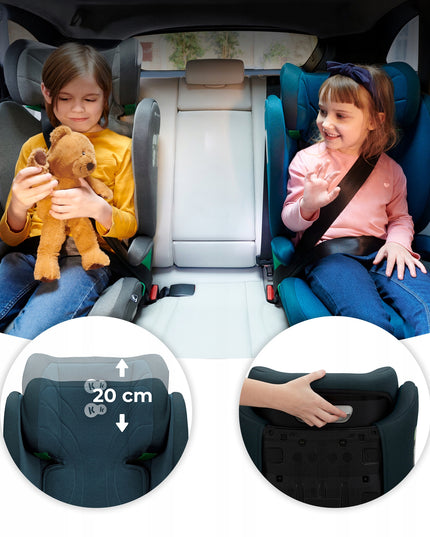 Kinderkraft Automobilinė kėdutė 100-150 cm 15-36 kg ISOFIX JUNIOR FIX i-Size