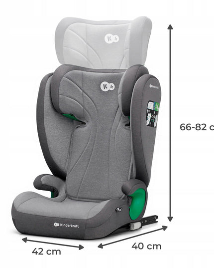 Kinderkraft Automobilinė kėdutė 100-150cm 15-36 kg ISOFIX JUNIOR FIX i-Size