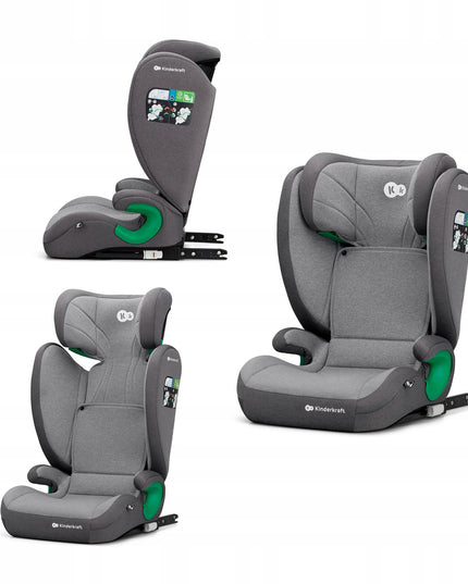 Kinderkraft Automobilinė kėdutė 100-150cm 15-36 kg ISOFIX JUNIOR FIX i-Size