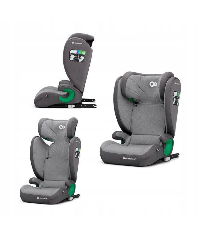 Kinderkraft Automobilinė kėdutė 100-150cm 15-36 kg ISOFIX JUNIOR FIX i-Size