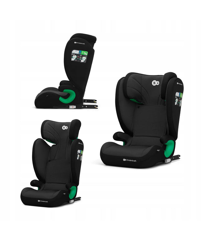Kinderkraft Automobilinė kėdutė 100-150cm 15-36 kg ISOFIX JUNIOR FIX i-Size