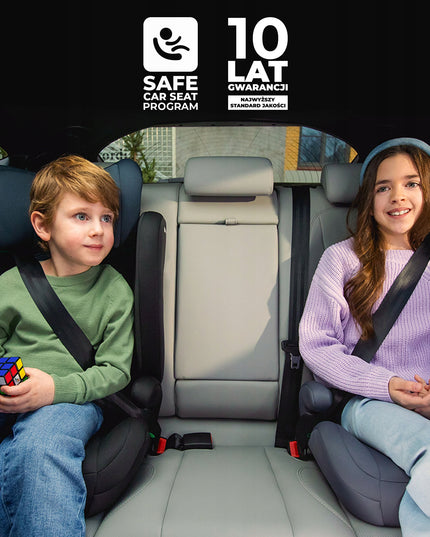 Automobilinė kėdutė 100-150cm 15-36kg I-SPARK i-Size Juoda Kinderkraft