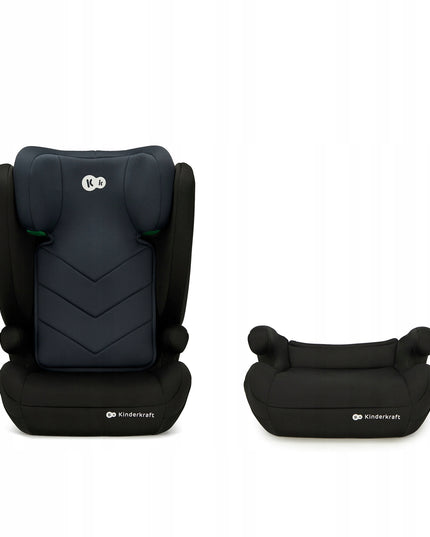 Automobilinė kėdutė 100-150cm 15-36kg I-SPARK i-Size Juoda Kinderkraft
