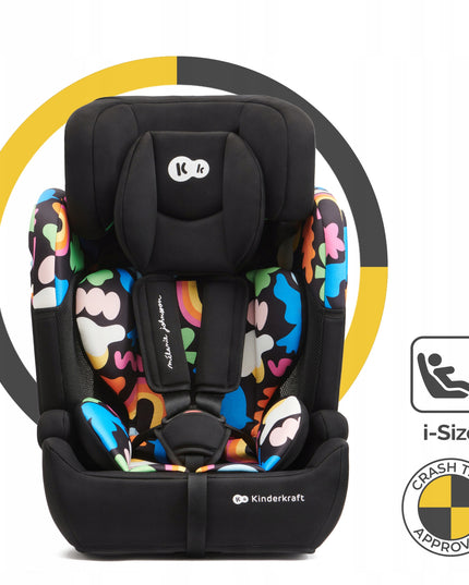 Kinderkraft Automobilinė kėdutė 76-150 cm 9-36 kg COMFORT UP I-SIZE Happy