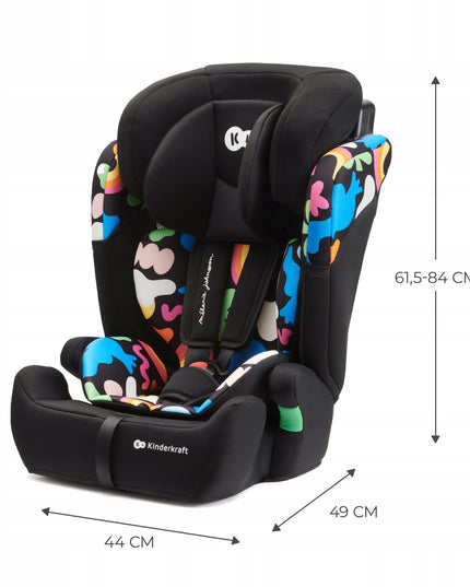 Kinderkraft Automobilinė kėdutė 76-150 cm 9-36 kg COMFORT UP I-SIZE Happy