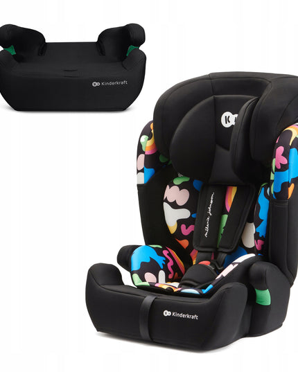 Kinderkraft Automobilinė kėdutė 76-150 cm 9-36 kg COMFORT UP I-SIZE Happy