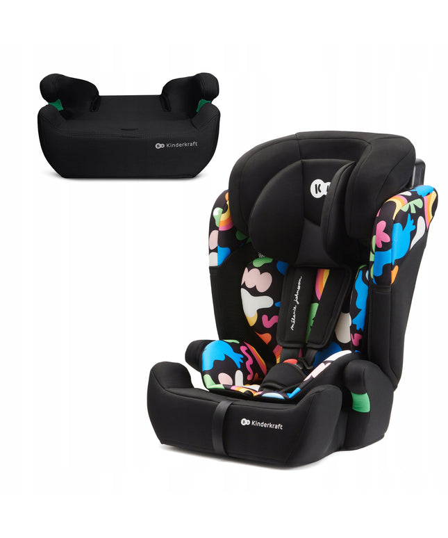 Kinderkraft Automobilinė kėdutė 76-150 cm 9-36 kg COMFORT UP I-SIZE Happy