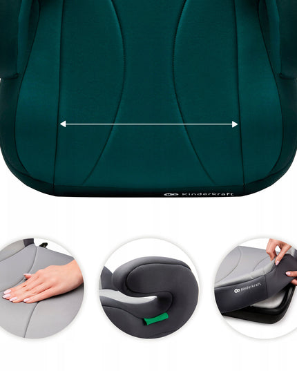 Kinderkraft Automobilinė kėdutė Sėdynė 135-150cm ISOFIX I-BOOST i-Size