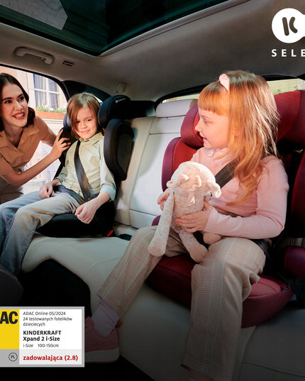 Kinderkraft Automobilinė kėdutė 100-150cm 15-36 kg ISOFIX XPAND 2 i-Size