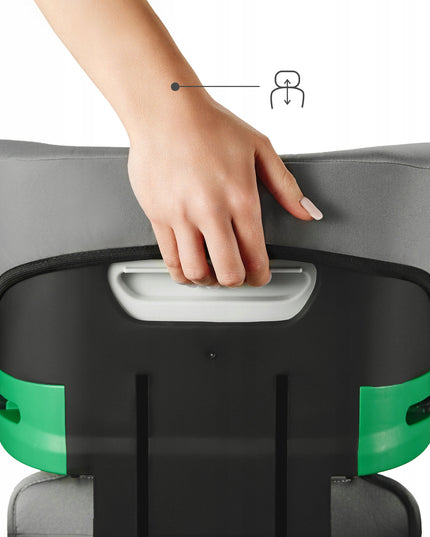 Automobilinė kėdutė 100-150cm 15-36kg I-SPARK i-Size Pilkas Kinderkraft